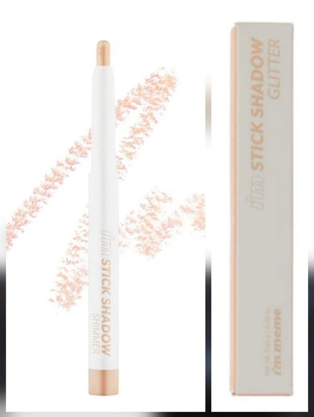Makeup I'm Meme Cream Eyeshadow Stick 01 Champagne Gold Korean Beauty In Box